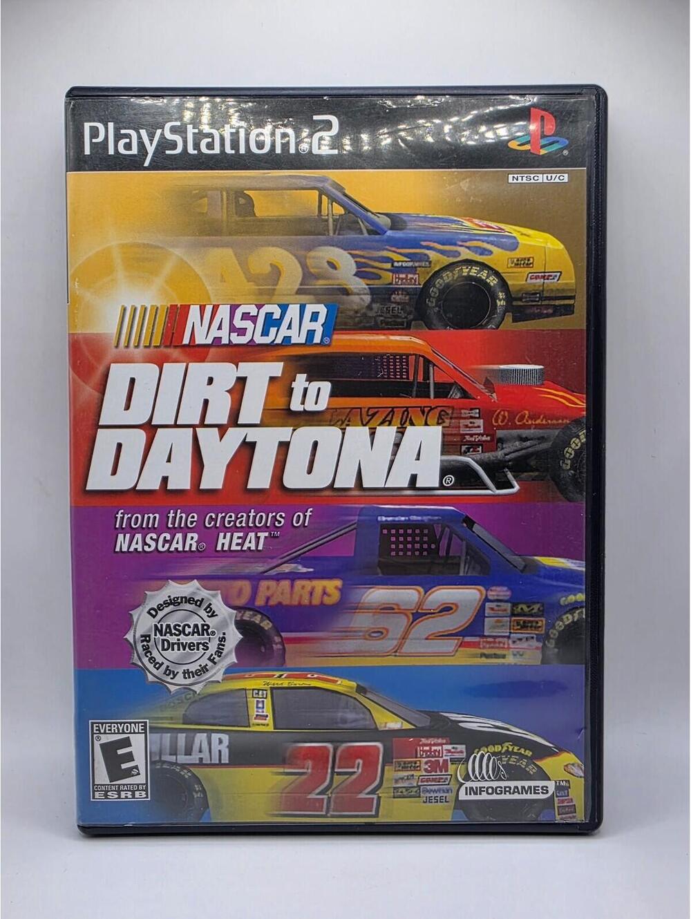 CIB - NASCAR Dirt To Daytona for PS2 - Excellent Condition! Disc is Mint!